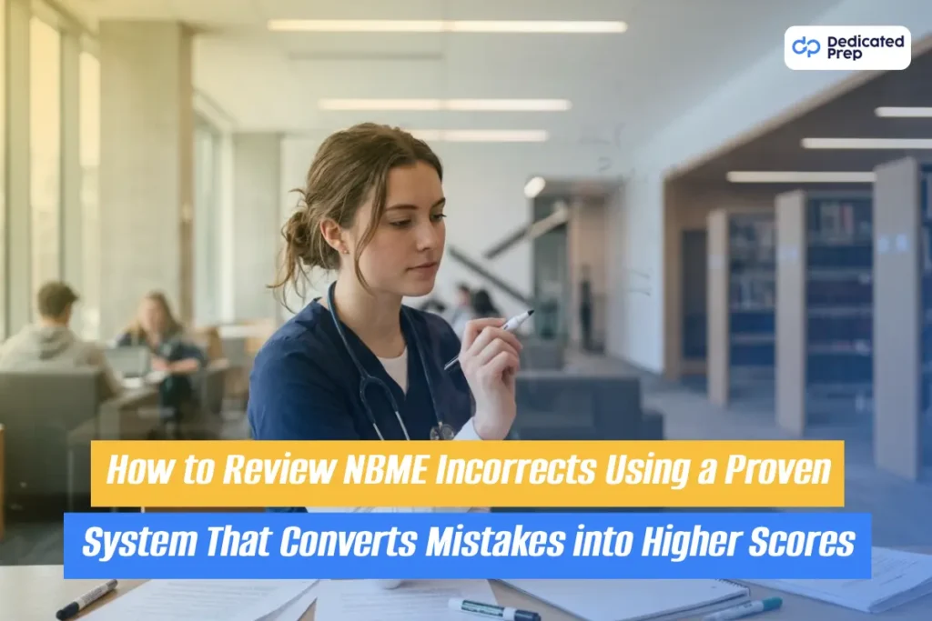 how to review NBME incorrects