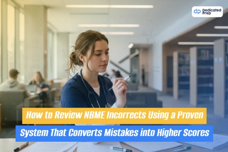 how to review NBME incorrects