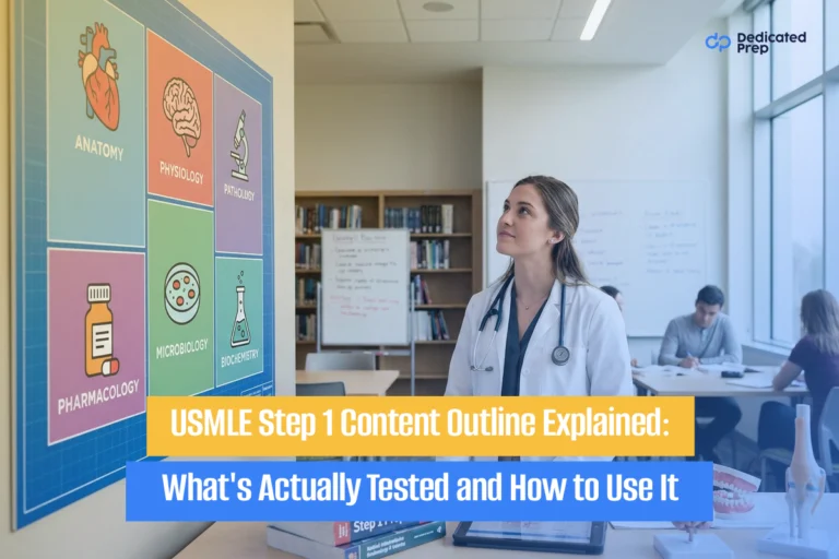 this image is about USMLE Step 1 Content Outline Explained updates for 2026