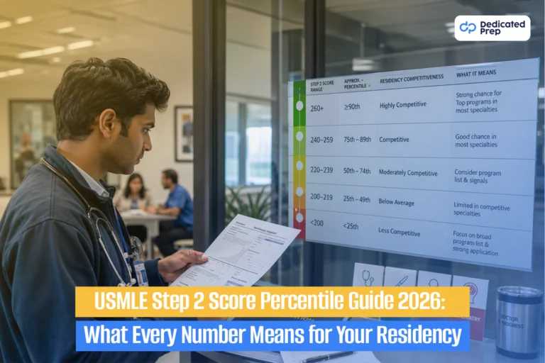 USMLE Step 2 Score Percentile Guide