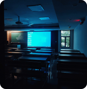 Projector room