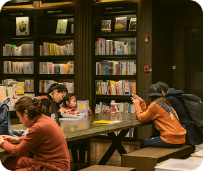 Library shelf study