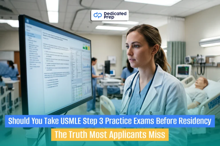 USMLE Step 3 Practice Exams before Residency preparation and match strategy guide for medical students